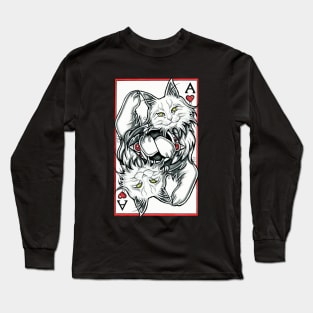 The Ace of Cats Long Sleeve T-Shirt